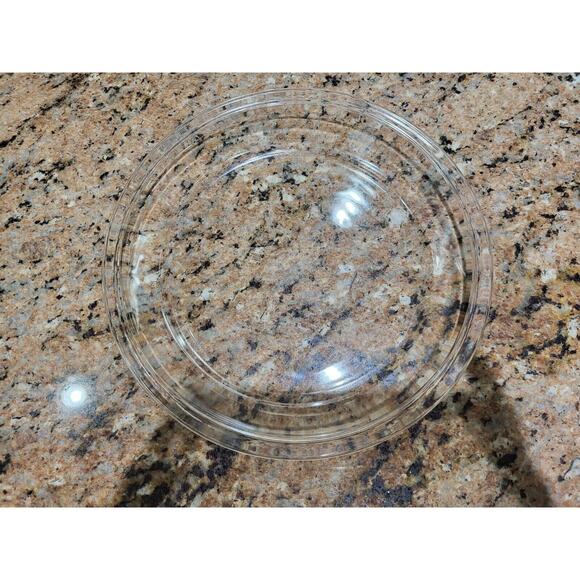 Vintage 209 Pyrex 9.5" Pie Dish Plate Pan Clear Glass Made USA - Picture 9 of 12